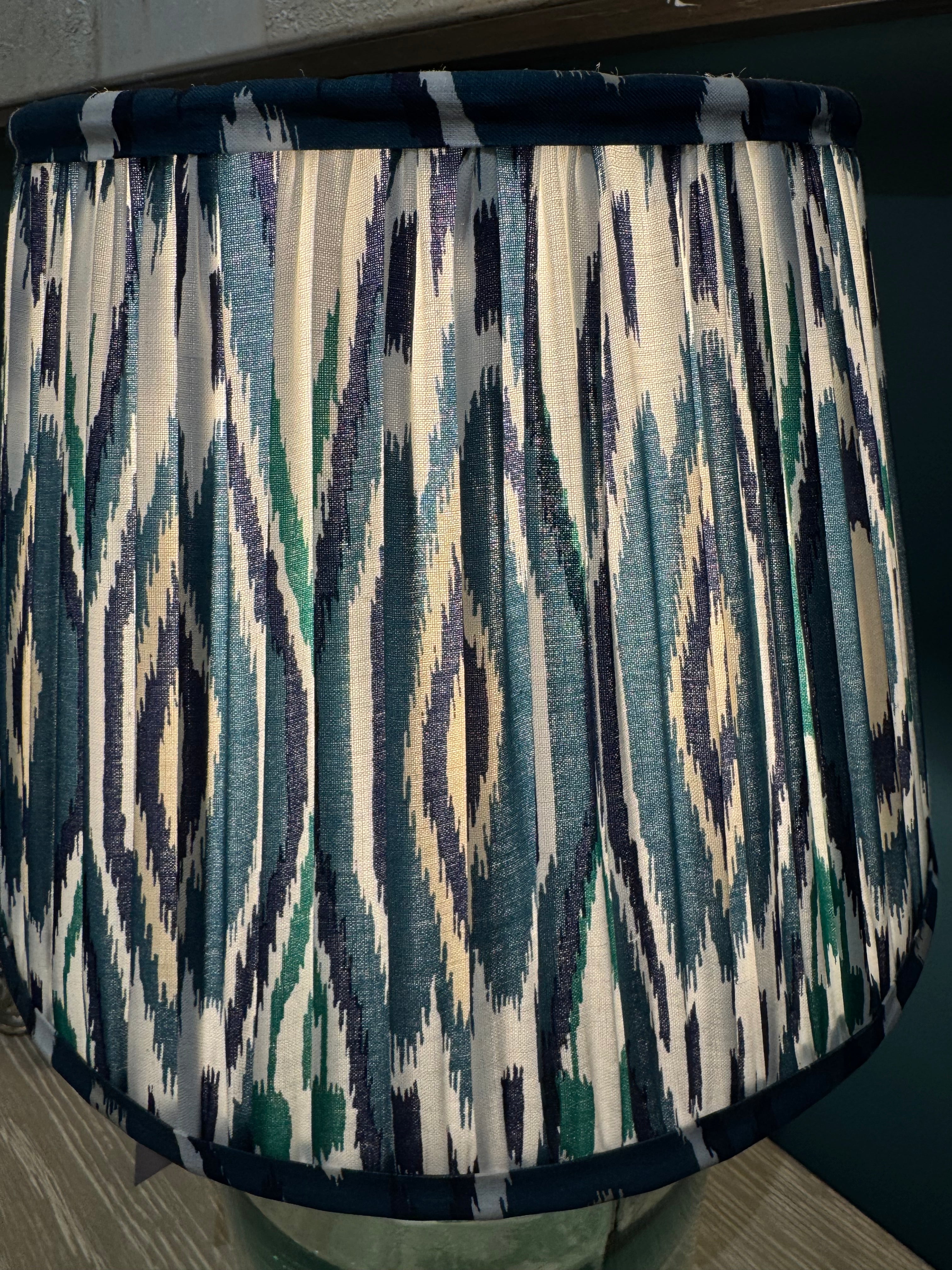 Blewby Glass Lamp & Shade