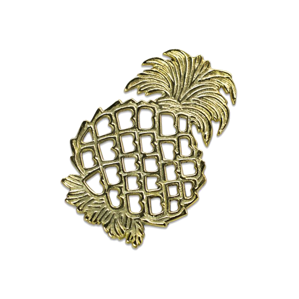 Gold Pineapple Trivet