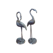 Standing Pair Of Flamingos