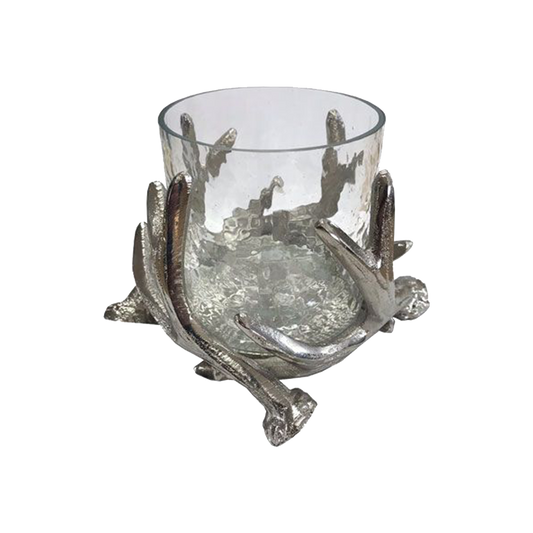 Small Antler Tea Light Holder