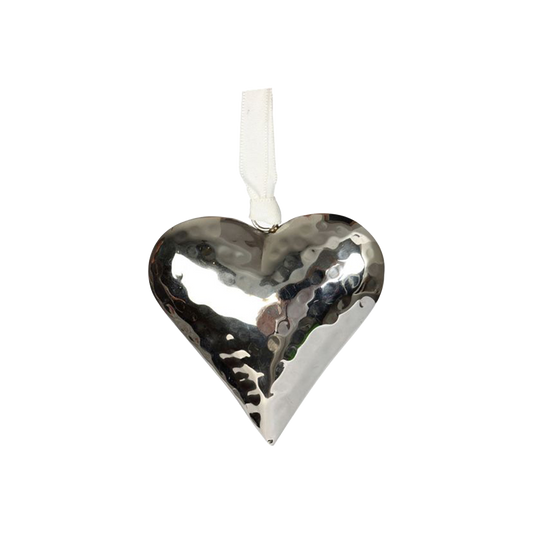 Hammered Heart Decoration