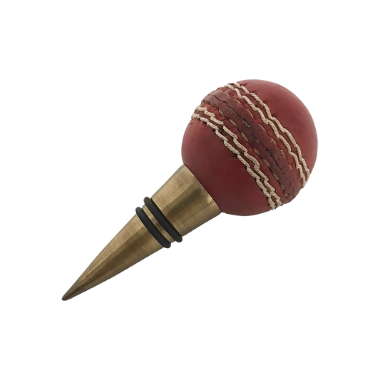 Cricket Ball Bottle Stopper