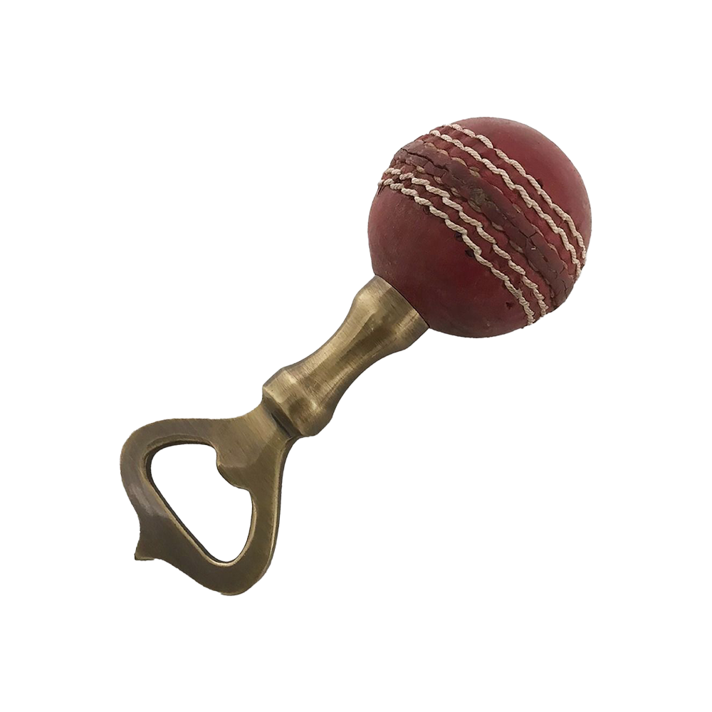 Cricket Ball Bottle Opener