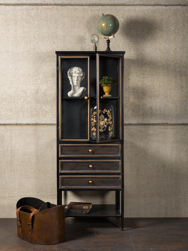 Bonaparte Wardrobe with 2 Doors & 3 Drawers