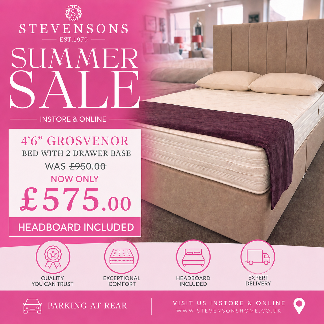 Grosvenor Package Deal Bed
