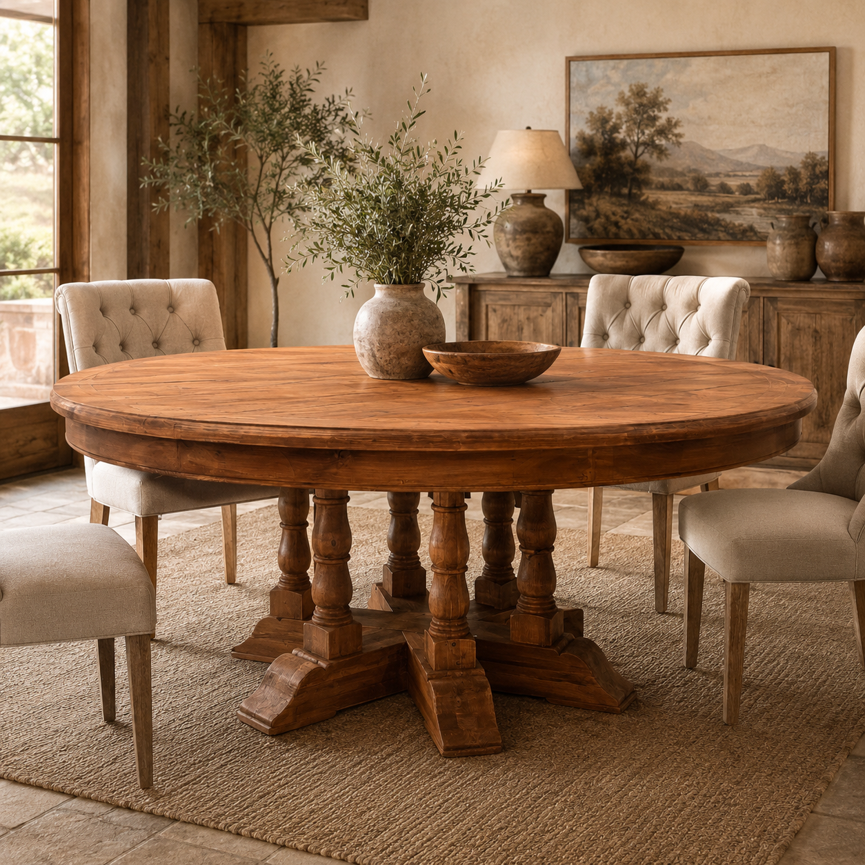 Pine 1.8 Dining Table