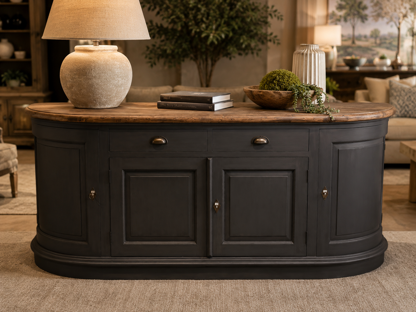 Curved Sideboard