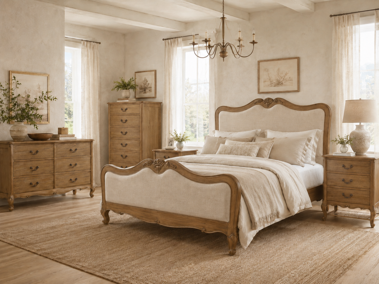 Monet Bedstead | Fabric