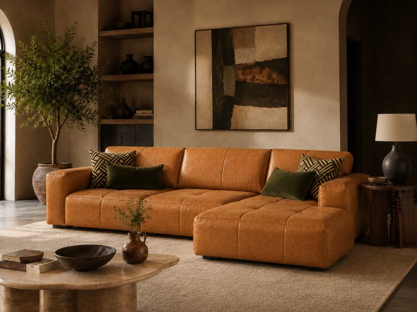Otto Modular Sofa | Leather