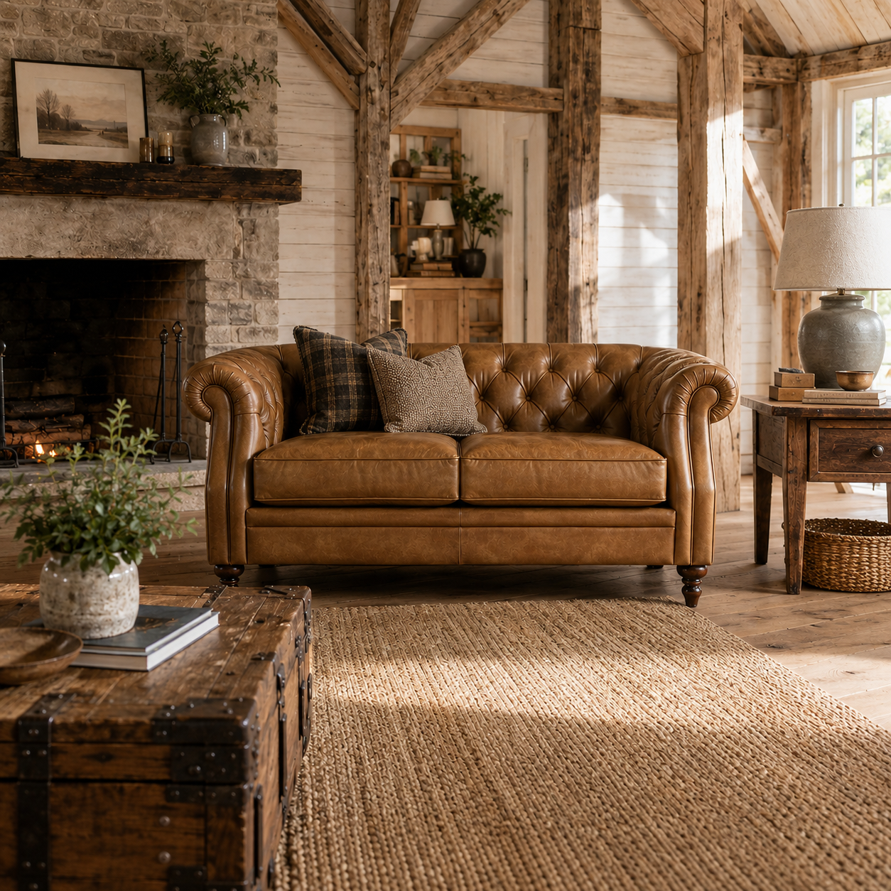 Huntington Chesterfield  | Leather