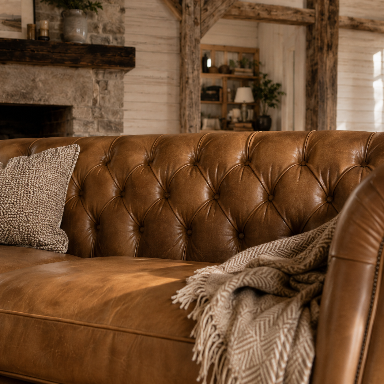 Huntington Chesterfield  | Leather