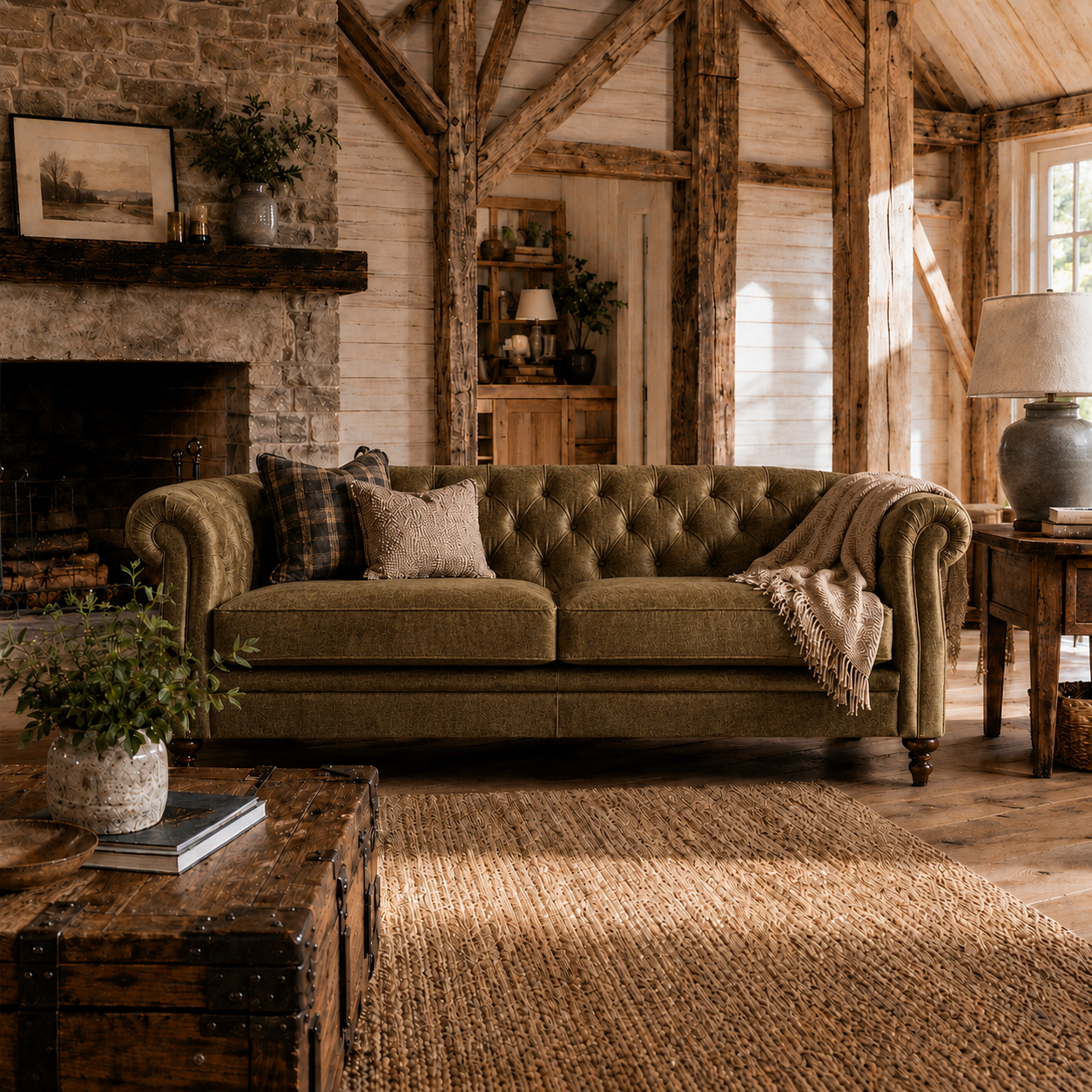 Huntington Chesterfield  | Fabric
