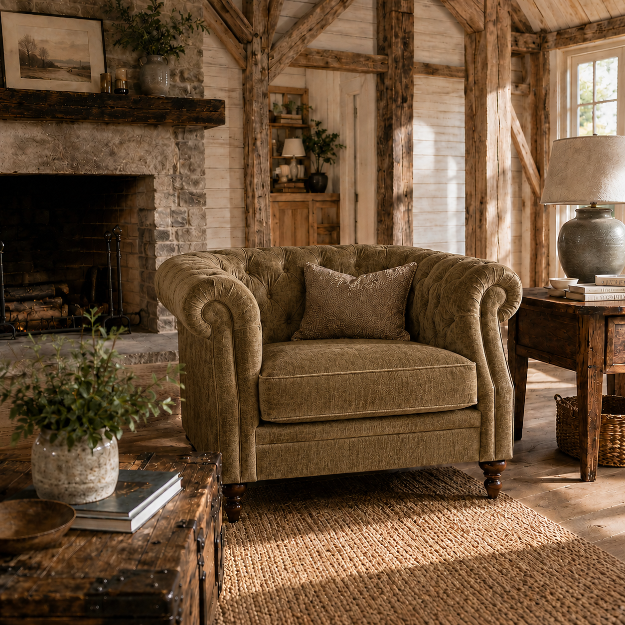 Huntington Chesterfield  | Fabric