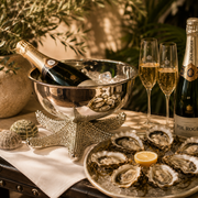 Punch Bowl on Starfish Stand