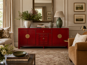 Ming Sideboard – Venetian Red