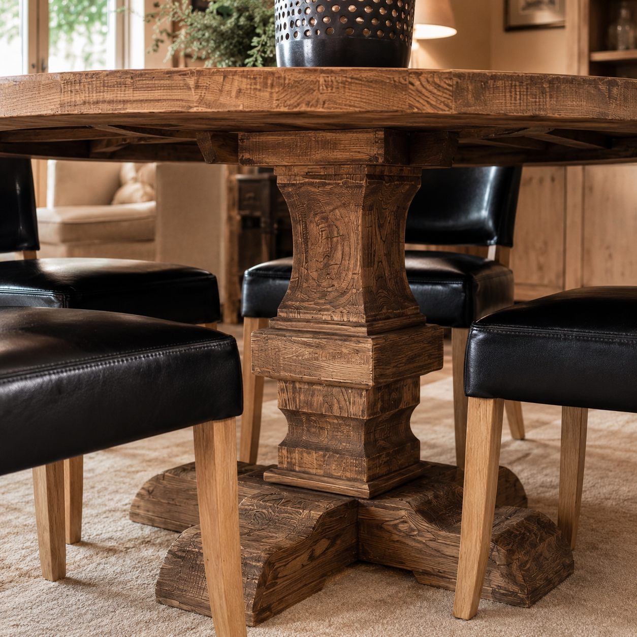 Reclaimed Dining Table & Chairs