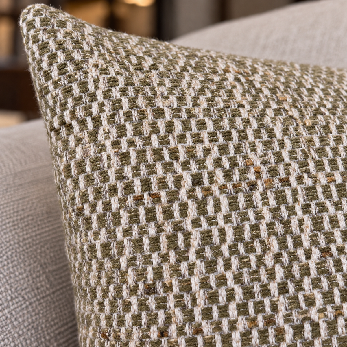Preston Green Cushion 43 x 43