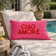 Ciao Amore Pink Cushion Bolster
