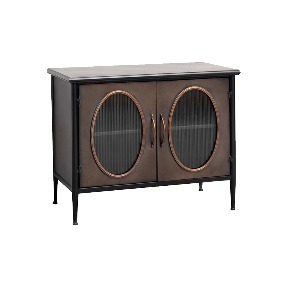 Sideboard with 2 Glass Doors