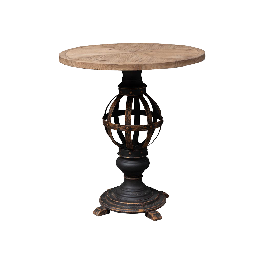 Atlas Black Side Table