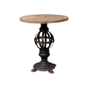 Atlas Black Side Table