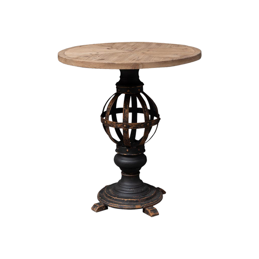 Atlas Black Side Table