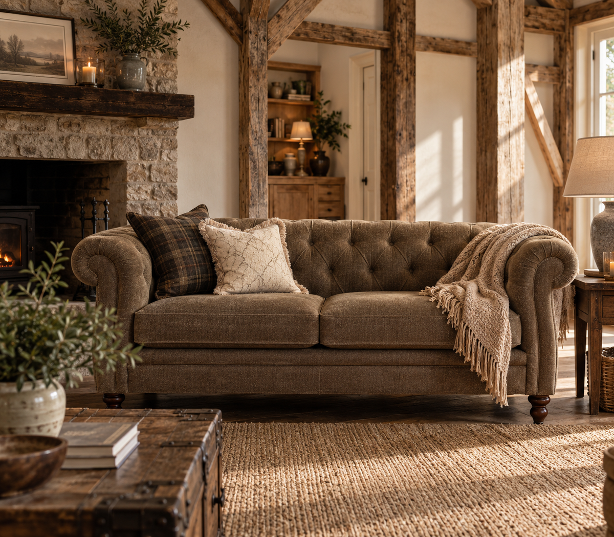 Huntington Chesterfield  | Fabric