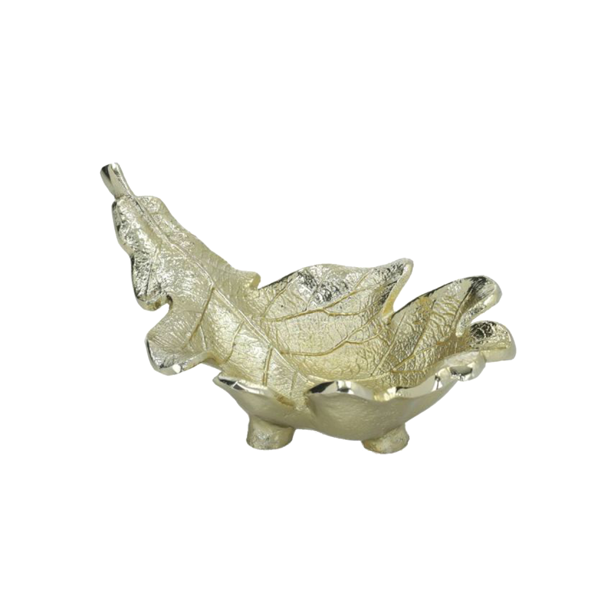 Small Gold Oak Leaf Dish