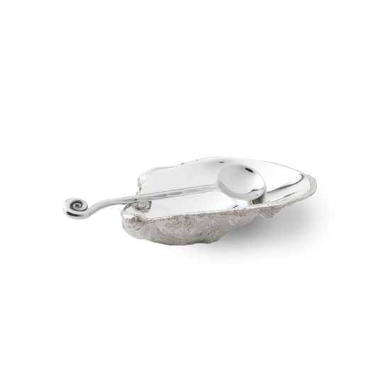 Oyster Shell with Spoon