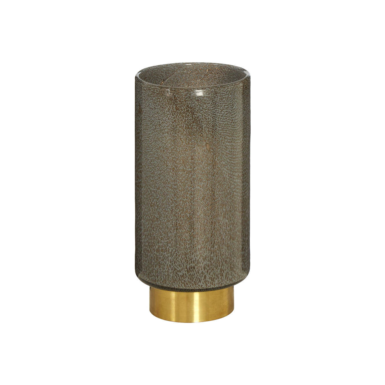 Cleo Grey And Gold Finish Vase