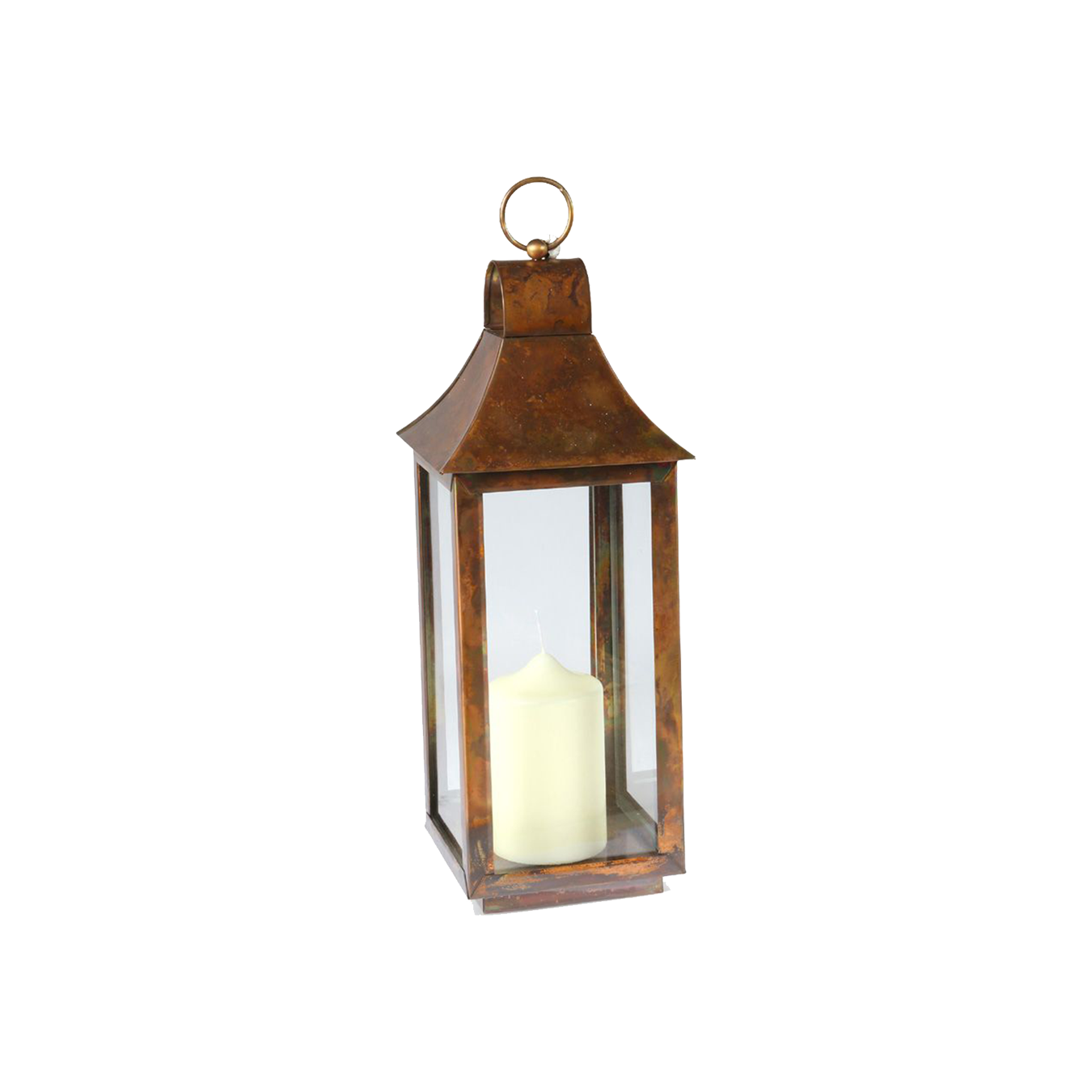 Tonto Lantern Burnished Copper Small