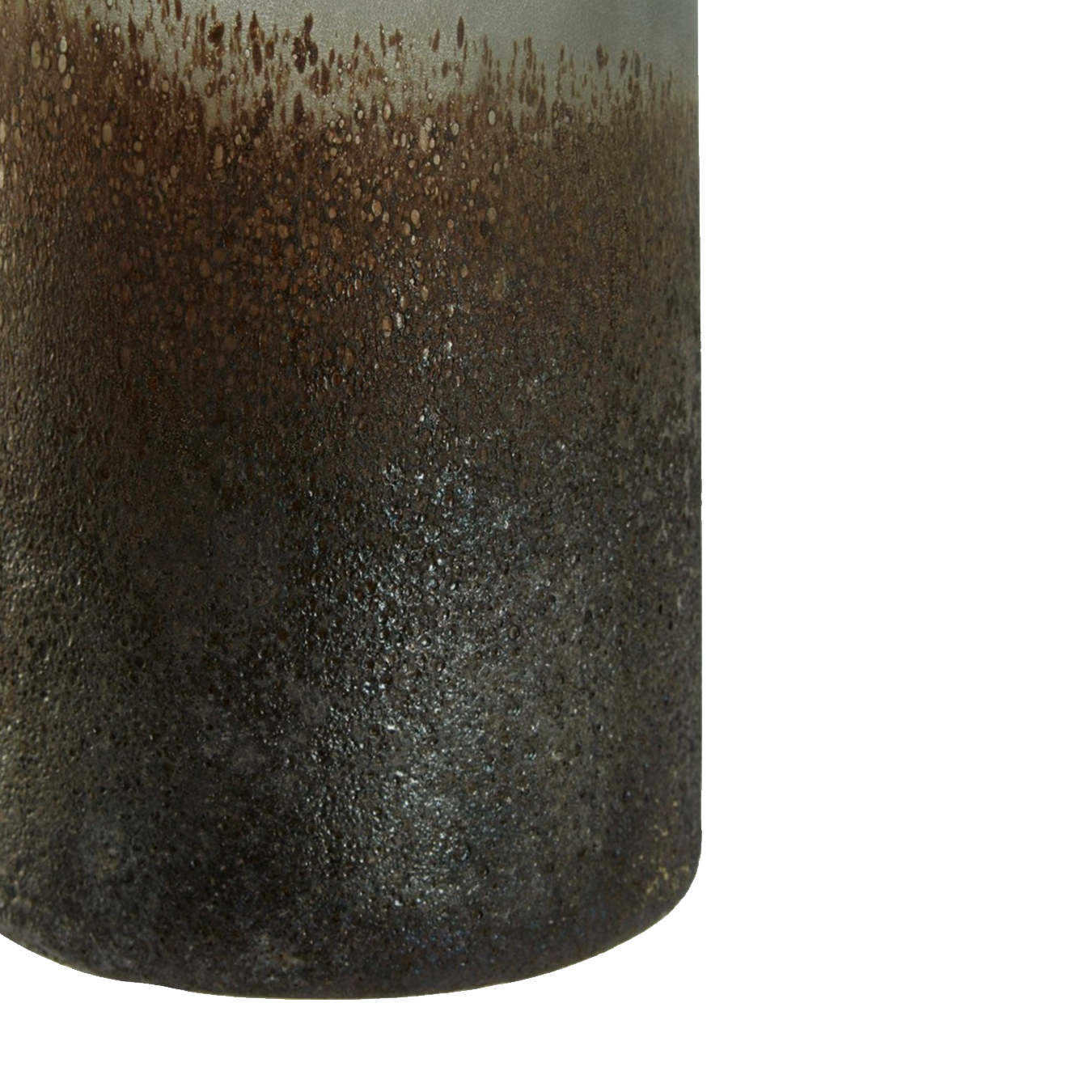 Chiara Grey Metallic Vase