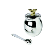 Bee Honey Pot and Drizzler