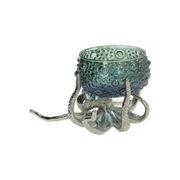 Octopus Holder with Glass Bowl