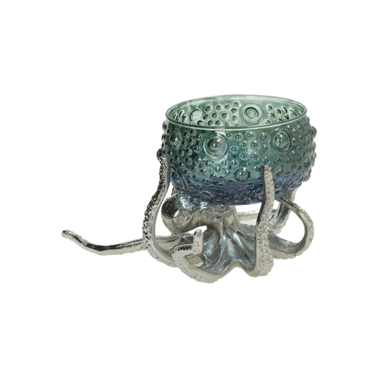 Octopus Holder with Glass Bowl