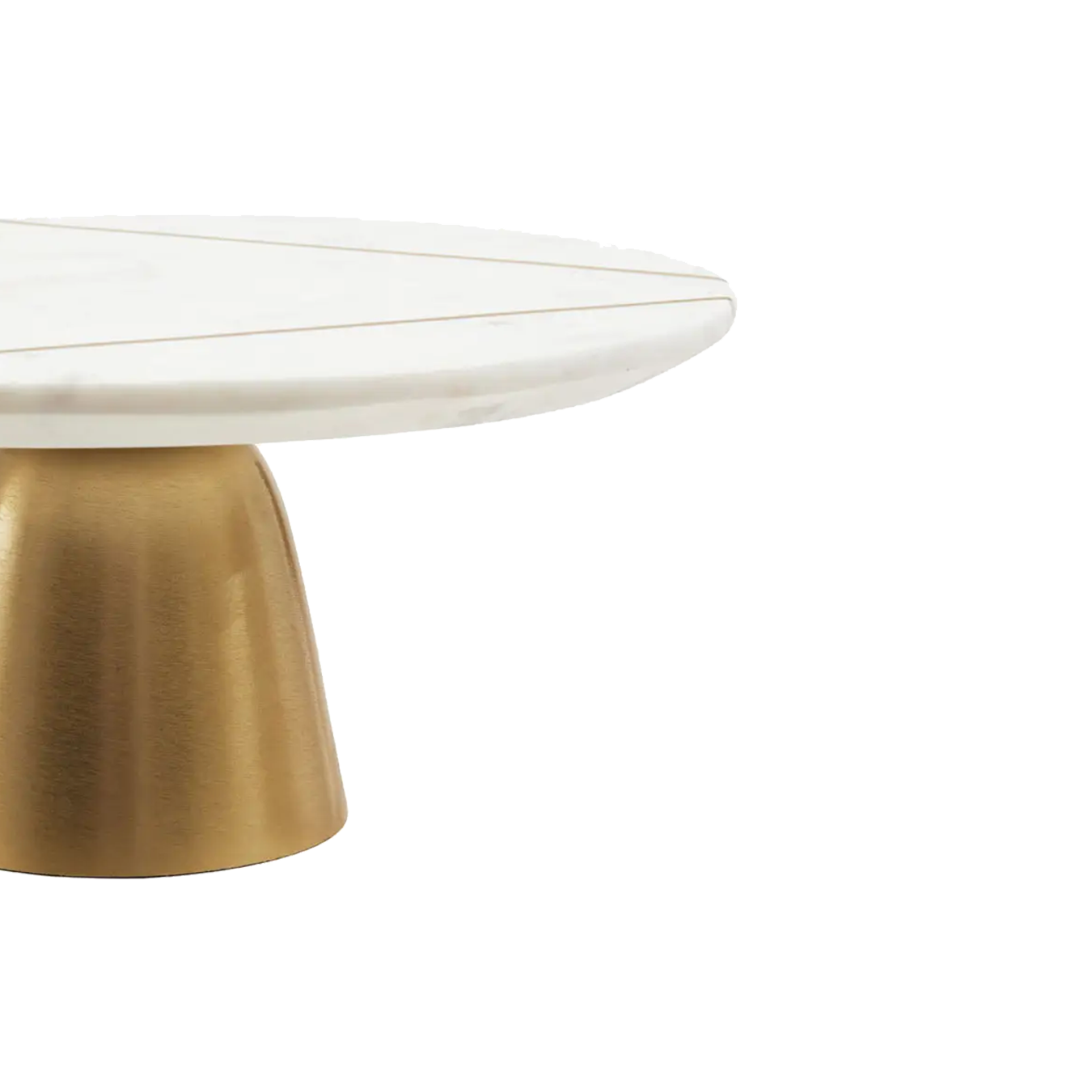 White Marble Cake Stand