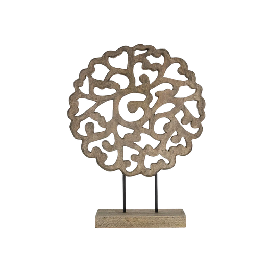 Mango Wood Carved Sculpture