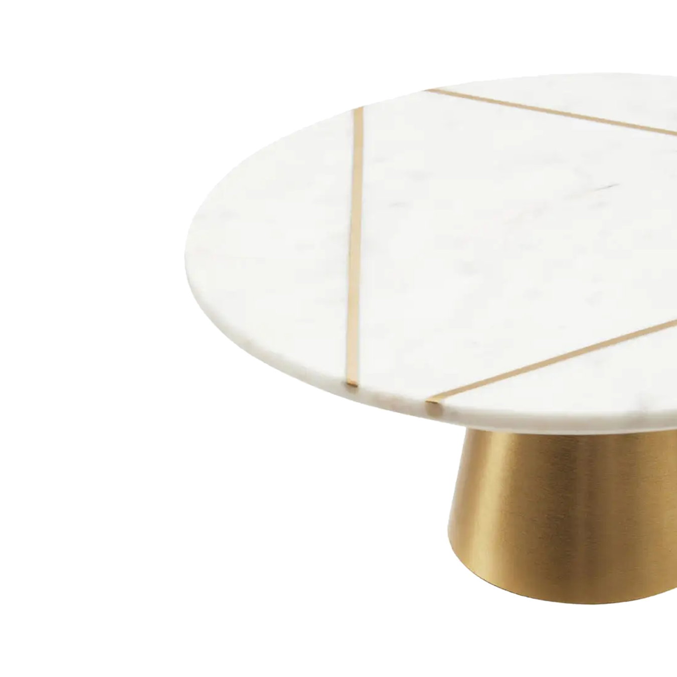 White Marble Cake Stand
