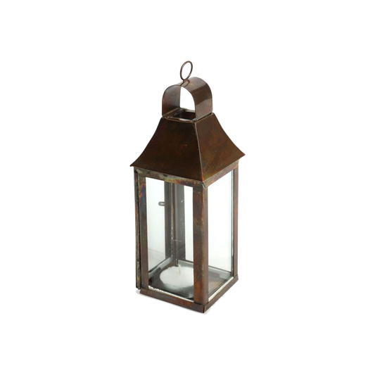 Tonto Lantern Burnished Copper Mini and Black Stake