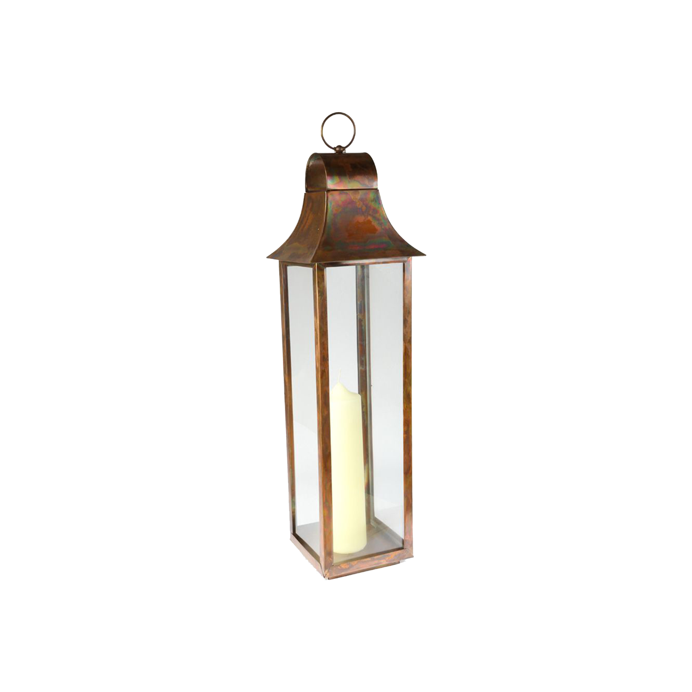 Tonto Lantern Burnished Copper Large