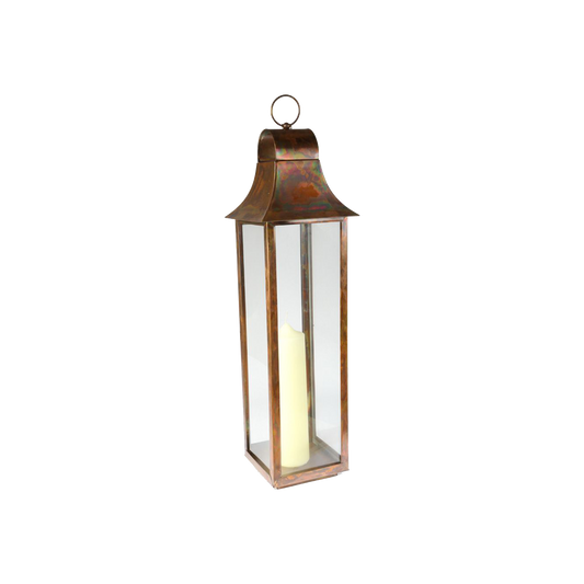 Tonto Lantern Burnished Copper Large