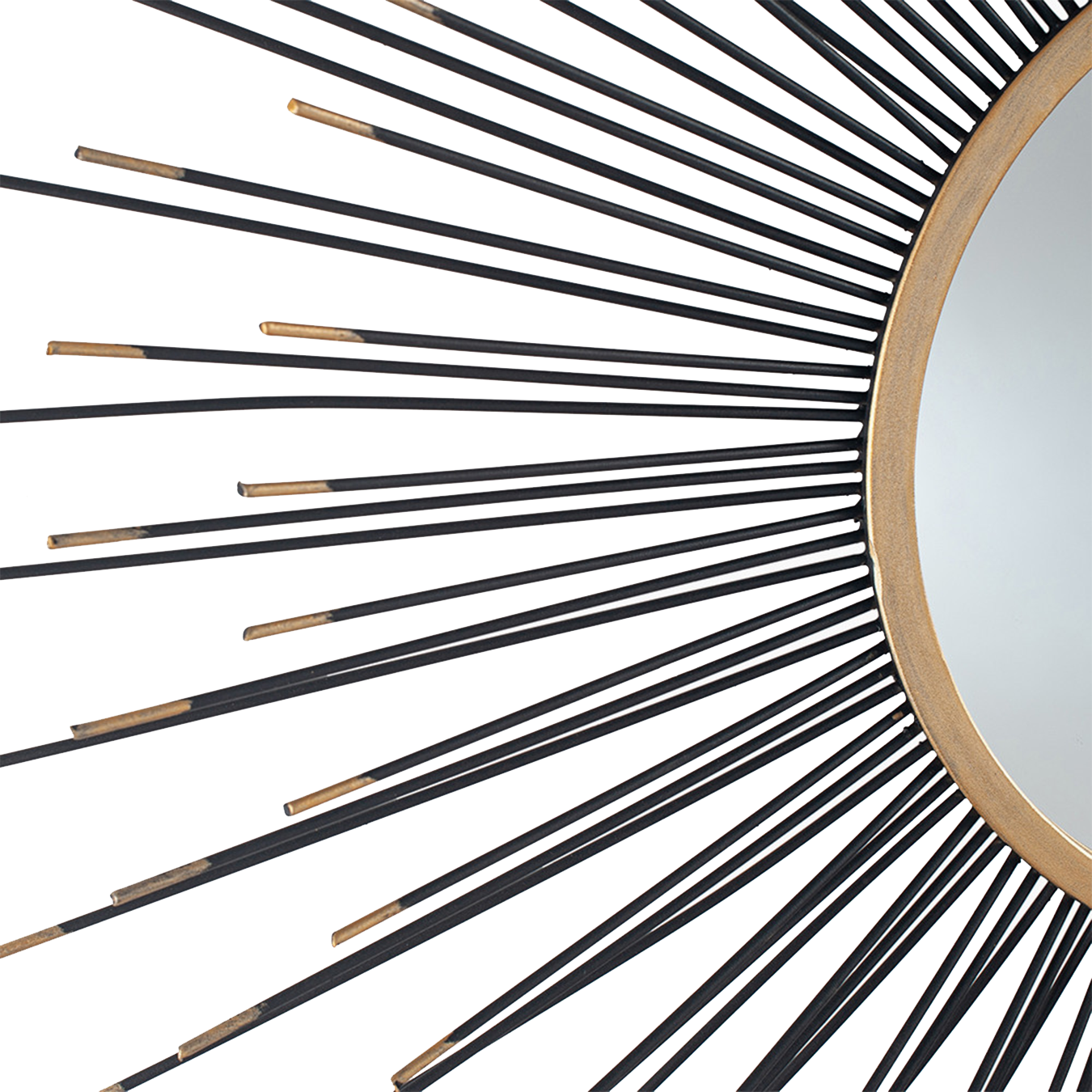 Black & Gold Starburst