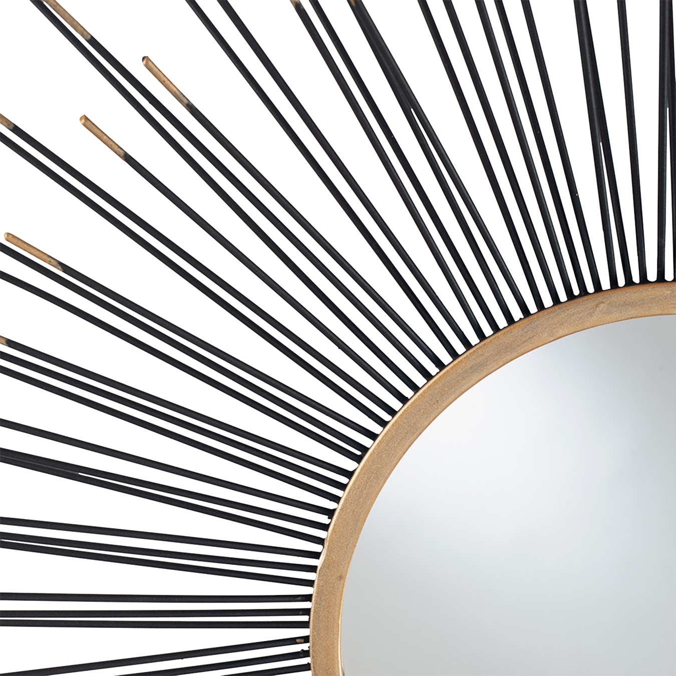 Black & Gold Starburst