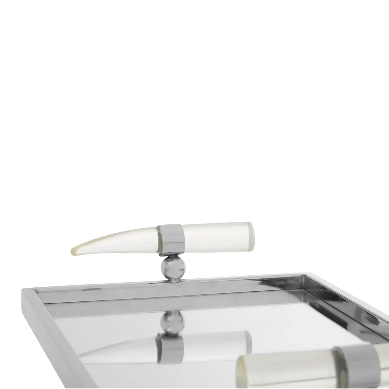 Horn Mirrored Tray