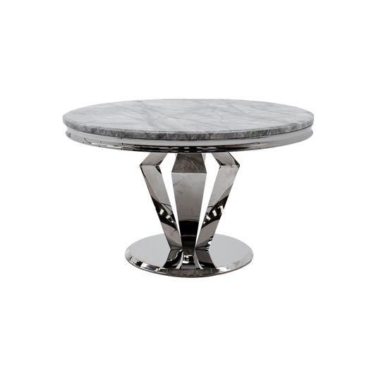 Arturo Round Marble Dining Table