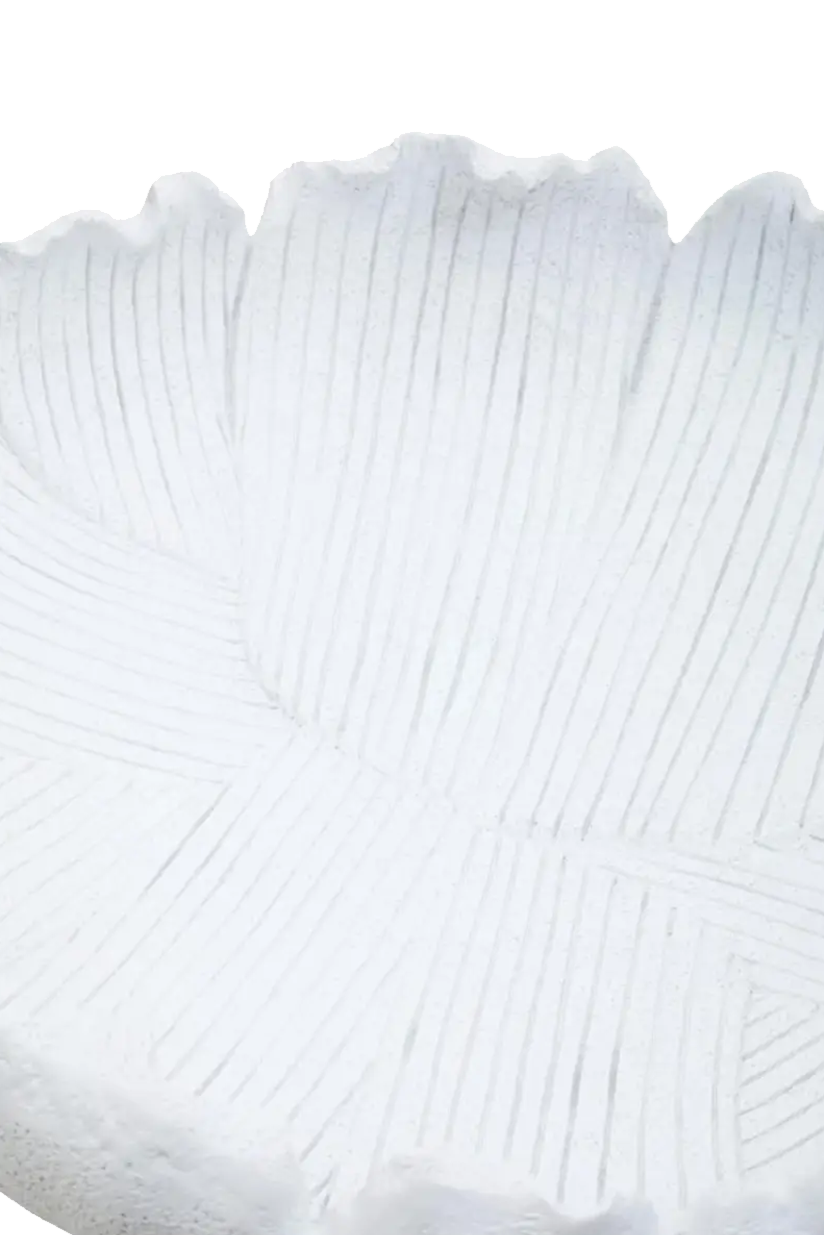 White Flat Bowl