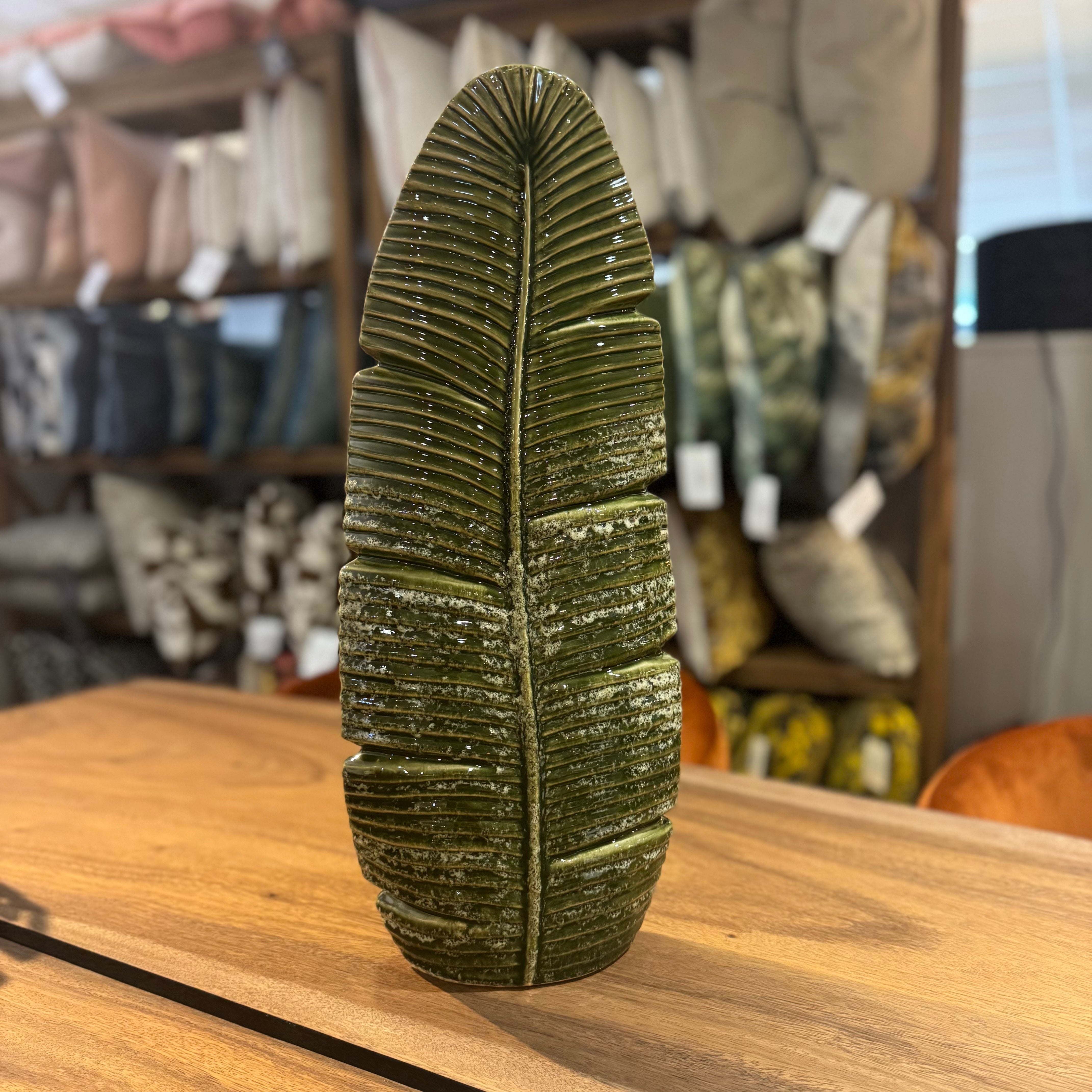 Banana Leaf Vase | Green