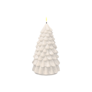 LED Christmas Tree Candle White 18cm
