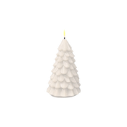 LED Christmas Tree Candle White 16cm