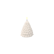 LED Christmas Tree Candle White 11cm